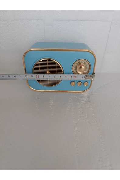 Speaker Fm Radyo Bluetooth Hoparlör Mp3 Çalar Usb Tf Aux Ses Bombası Kablosouz Hoparlör - Resim 6