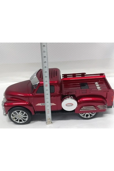 Nostaljik Bluetooth Radyo Fm Tf Mp3 Speaker Kamyon - Resim 5