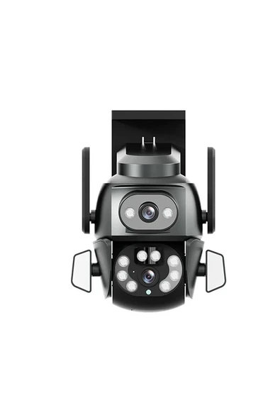 Dual Lens 360° Hareketli Wifi Waterproof Ip Güvenlik Kamerası (carecampro) Uygulama - Resim 2