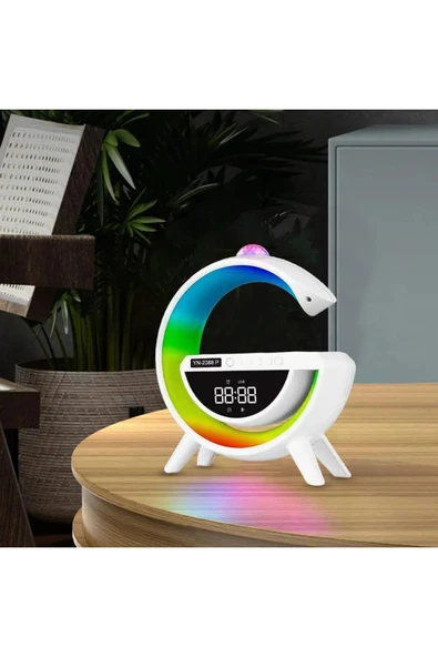YUNUO YN-2388P LED WIRELESS CHARGING SPEAKER KABLOSUZ ŞARJ CİHAZI ürün görseli 1