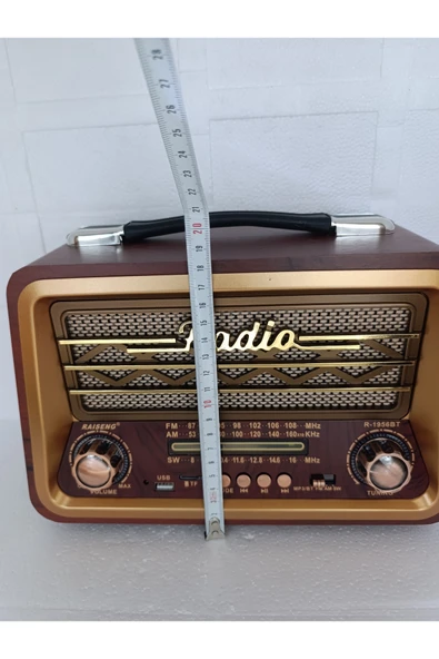 Bluetooth Hoparlör Fm Radyo Usb Tf Aux Ses Bombası Müzik Çalar Mp3 Çalar - Resim 6