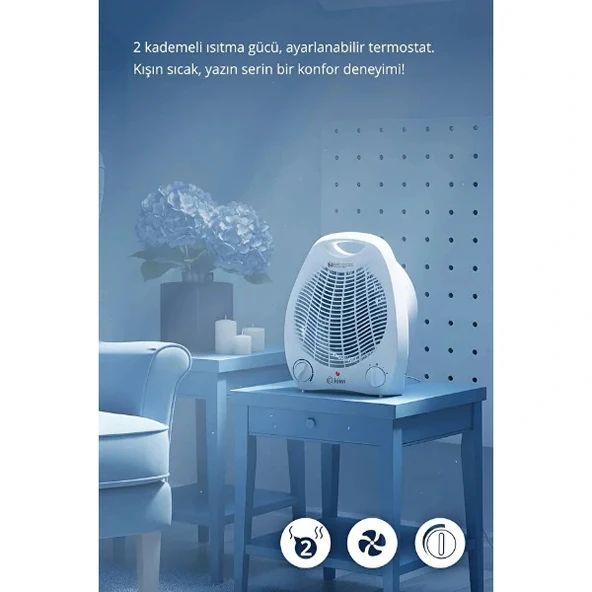Elektrikli Isıtıcı Fan - Resim 4