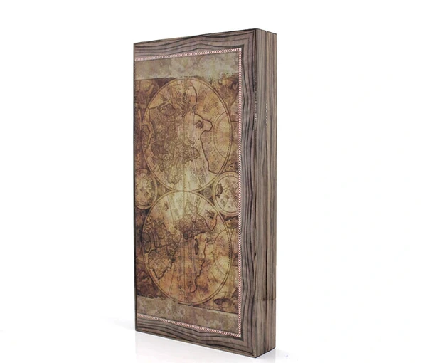 Özel Tasarım Haritalı Tavla haritatavla ürün görseli 1