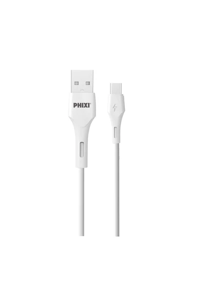 PHİXİ QCH243T FORCE AKIM KORUMALI 3.0A TYPE-C USB KABLOLU ŞARJ CİHAZI - Resim 2