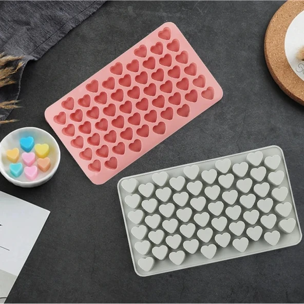 Silikon Kalpli Çikolata ve Kek Kalıbı - Resim 4