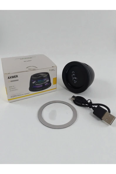 Bluetooth Hoparlör Mini Manyetik Mıknatıslı Kablosuz Speaker Ses Bombası ürün görseli 1