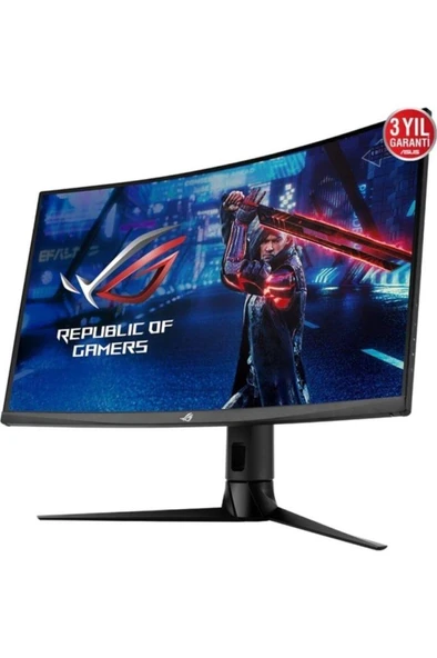Asus ROG Strix XG32VC 31.5" 1 ms 2K Curved 170 Hz Oyuncu Monitörü 170 Hz Teşhir - Resim 3