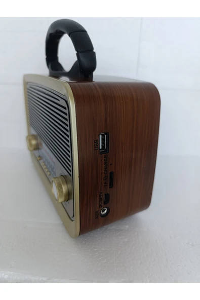 Bluetooth Hoparlör Fm Radyo Usb Tf Aux Ses Bombası Müzik Çalar Mp3 Çalar - Resim 4