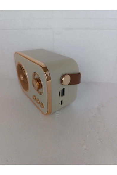 Speaker Fm Radyo Bluetooth Hoparlör Mp3 Çalar Usb Tf Aux Ses Bombası Kablosouz Hoparlör - Resim 2