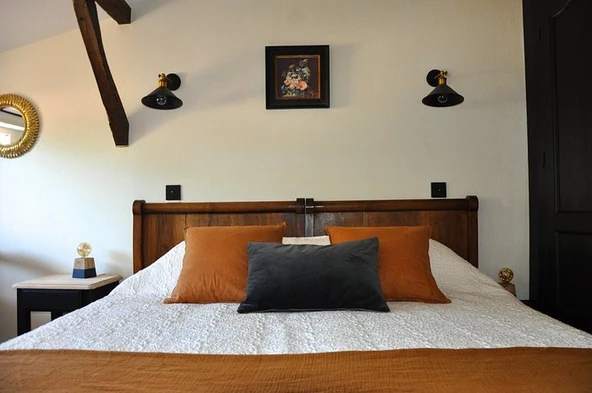 RİOLİGHT RETRO,VİNTAGE,RUSTİK ESKİTME MAFSALLI YATAK BAŞI METAL DUVAR APLİK 1 ADET FİYATIDIR ürün görseli 1