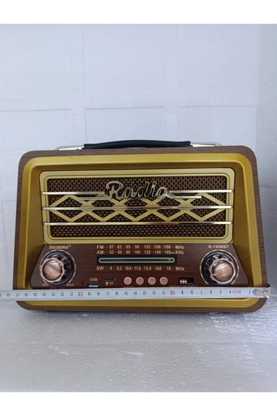 Bluetooth Hoparlör Fm Radyo Usb Tf Aux Ses Bombası Müzik Çalar Mp3 Çalar - Resim 6