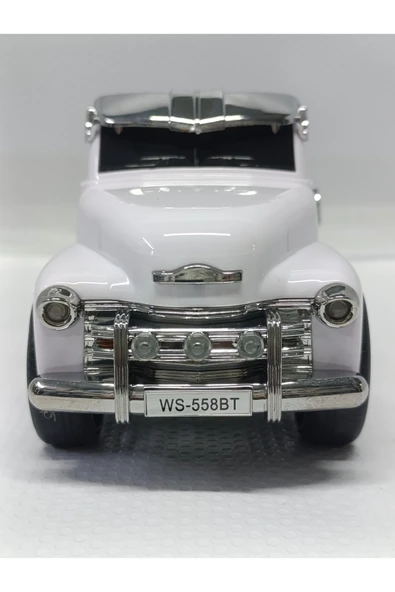 Nostaljik Bluetooth Radyo Fm Tf Mp3 Speaker Kamyon ürün görseli 1