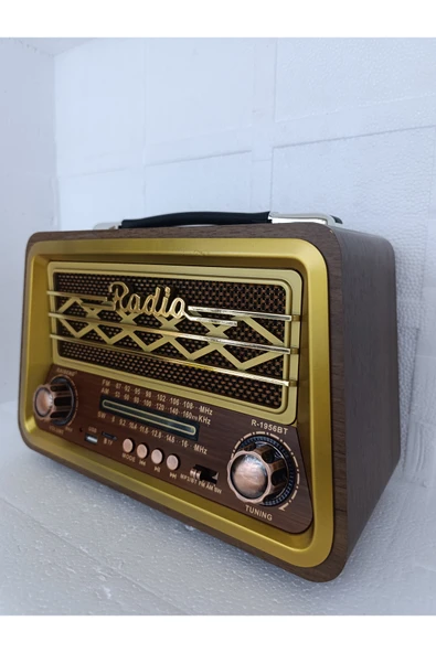 Bluetooth Hoparlör Fm Radyo Usb Tf Aux Ses Bombası Müzik Çalar Mp3 Çalar - Resim 2