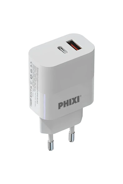 Ultimate UPD4145 45W Pd Çift Çıkışlı Hızlı Şarj Adaptörü ürün görseli 1
