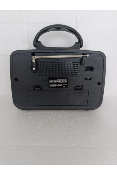 Bluetooth Hoparlör Fm Radyo Usb Tf Aux Ses Bombası Müzik Çalar Mp3 Çalar - Resim 6