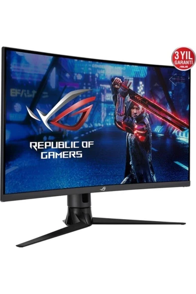 Asus ROG Strix XG32VC 31.5" 1 ms 2K Curved 170 Hz Oyuncu Monitörü 170 Hz Teşhir - Resim 2