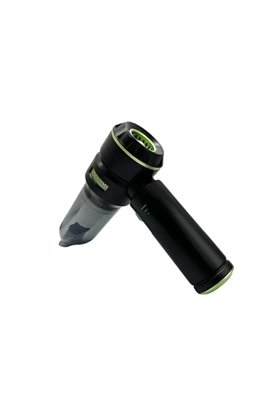 Oto Araç İçi Type c Şarjlı Yedek Filtreli 8 Parça Süpürge Çakmaklık +Taşıma Çanta Hediyeli - Resim 5