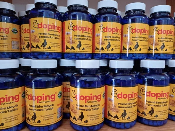 DOPİNG Polenli Bira Mayalı Sarımsaklı Tablet ürün görseli 1