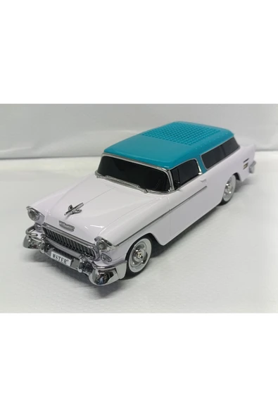 WS-1955 Ledli Araba Usb-Tf-Fm Radyo Bluetooth Hoparlör - Resim 6