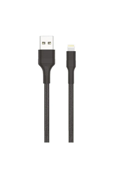 Force Cb431L 3.0A Lightning Usb Hasır Örgü Şarj ve Data Kablosu ürün görseli 1