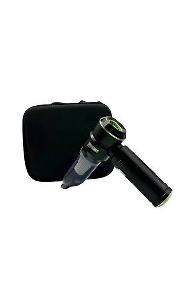 Oto Araç İçi Type c Şarjlı Yedek Filtreli 8 Parça Süpürge Çakmaklık +Taşıma Çanta Hediyeli - Resim 3