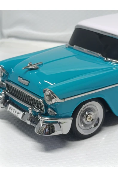 WS-1955 Ledli Araba Usb-Tf-Fm Radyo Bluetooth Hoparlör - Resim 2