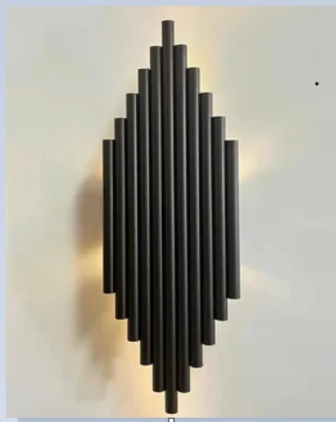 RİOLİGHT RETRO,RUSTİK,VİNTAGE SİYAH METAL DUVAR APLİK ürün görseli 1