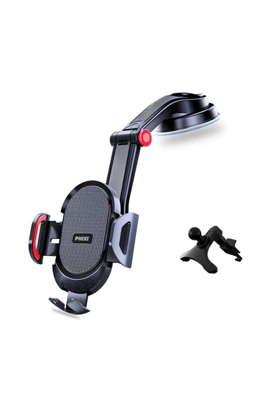 Force Ch67 Tripot Özellikli 360° Dönebilen Ve Uzatıalbilen Araç Içi Telefon Tutucu ürün görseli 1