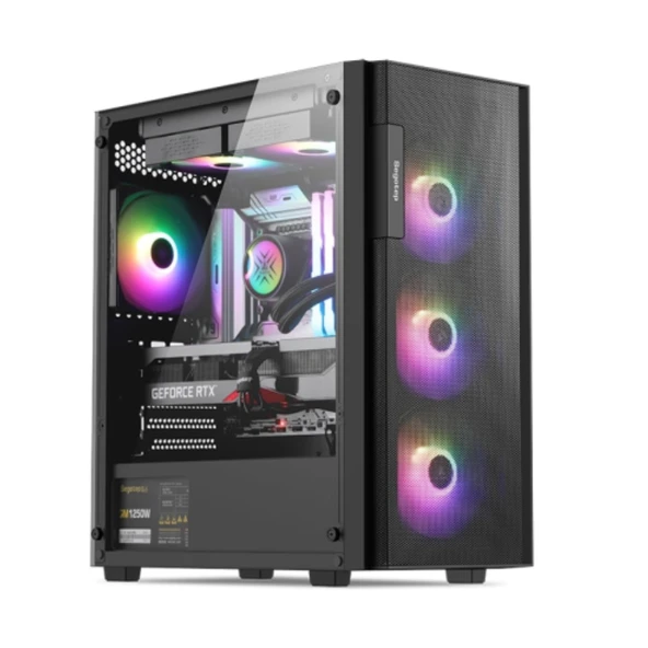 Segotep Axe 5 R5-7500F 16GB DDR5 1TB SSD RTX5070 12GB Gaming Kasa ürün görseli 1