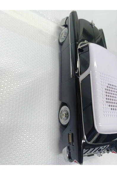 WS-1955 Ledli Araba Usb-Tf-Fm Radyo Bluetooth Hoparlör - Resim 4