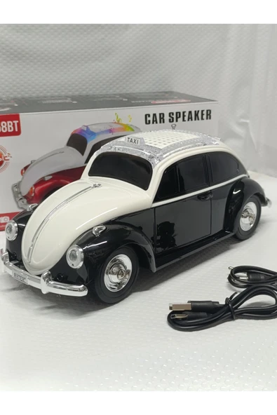 Klasik Oyuncak Araba Müzik Çalar Bluetooth Hoparlör Usb Müzik Çalar Tf Aux Sd kart Giriş Fm Radyo ürün görseli 1