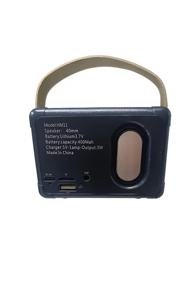 Nostaljik Retro Radyo Bluetooth Bağlantılı Hoparlör - Resim 2