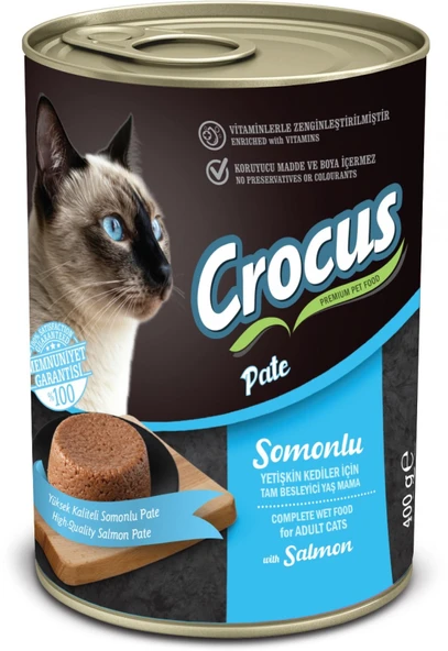 Yetişkin Kedi Somonlu Pate Yaş Mama 400g ürün görseli 1