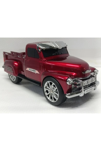 Nostaljik Bluetooth Radyo Fm Tf Mp3 Speaker Kamyon ürün görseli 1