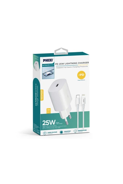 Ultimate Upd4125l 25w Pd Girişli Lıghtnıng Hızlı Şarj Cihazı - Resim 3