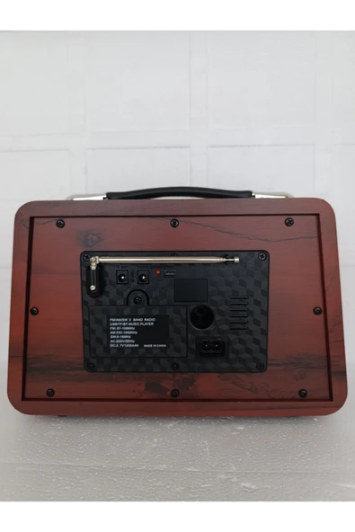 Bluetooth Hoparlör Fm Radyo Usb Tf Aux Ses Bombası Müzik Çalar Mp3 Çalar - Resim 4