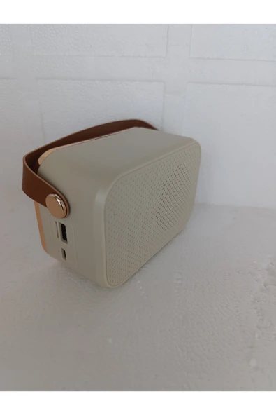 Speaker Fm Radyo Bluetooth Hoparlör Mp3 Çalar Usb Tf Aux Ses Bombası Kablosouz Hoparlör - Resim 3