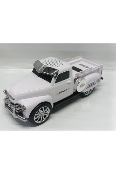 Nostaljik Bluetooth Radyo Fm Tf Mp3 Speaker Kamyon - Resim 3