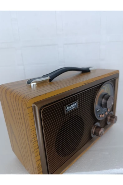 Speaker Fm Radyo Bluetooth Hoparlör Mp3 Çalar Usb Tf Aux Ses Bombası Kablosouz Hoparlör - Resim 3