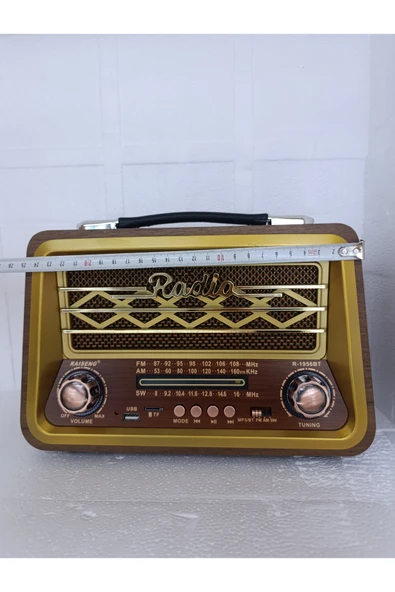 Bluetooth Hoparlör Fm Radyo Usb Tf Aux Ses Bombası Müzik Çalar Mp3 Çalar - Resim 5