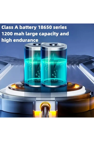 Taşınabilir USB Klipsli Fan Şarj Edilebilir, 720° Dönebilme, 3 Hız Yaz ve Dış Mekan Kullanımı İçin - Resim 5