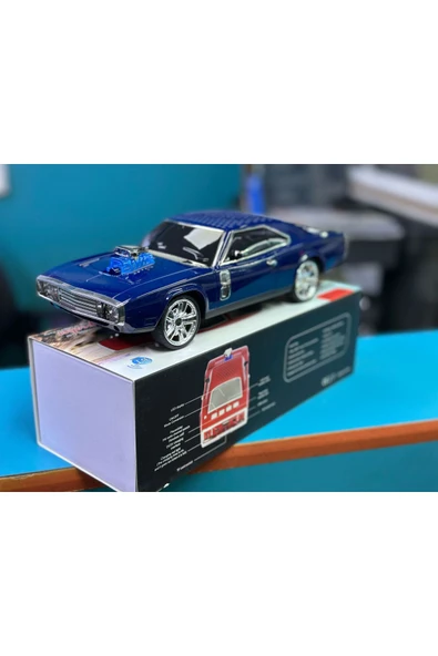 1968 Model Taşınabilir Klasik Araba Kablosuz Bluetooth Hoparlör Speaker 10 Watt Fm Radyo SD Kart USB ürün görseli 1