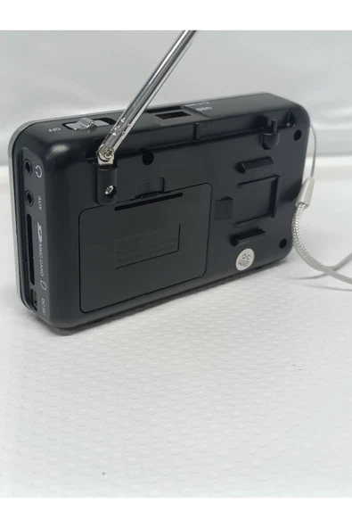 KOPYA - Player L-938 Usb Şarjlı Fm Radyo Mp3 Çalar Kırmızı - Resim 4