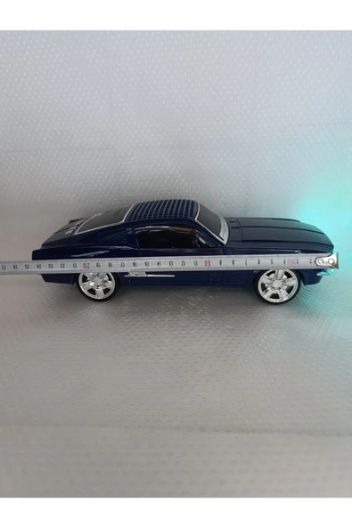 Oyuncak Klasik Araba Kablosuz Bluetooth Hoparlör Speaker Fm Radyo SD Kart USB Müzik Çalar - Resim 6