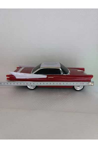 Oyuncak Klasik Araba Kablosuz Bluetooth Hoparlör Speaker Fm Radyo SD Kart USB Müzik Çalar - Resim 6