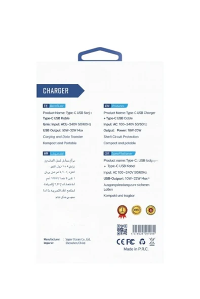 Type-C Charger 23W(max) Quick Charge - Resim 2