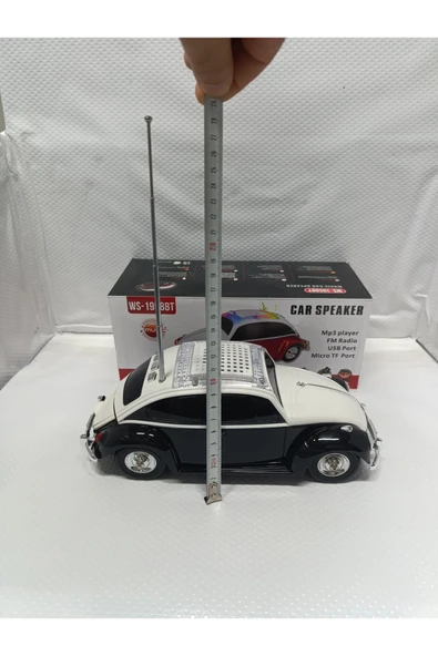 Klasik Oyuncak Araba Müzik Çalar Bluetooth Hoparlör Usb Müzik Çalar Tf Aux Sd kart Giriş Fm Radyo - Resim 6