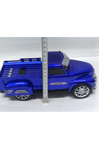 Nostaljik Bluetooth Radyo Fm Tf Mp3 Speaker Kamyon - Resim 5