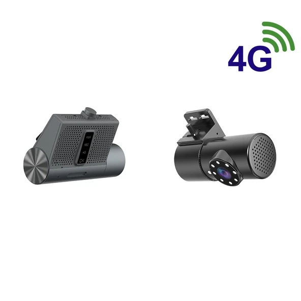 TECHSMART DAHİLİ 1 + HARİCİ 1 KAMERALI 4G + H265 MOBIL ARAÇ KAMERA TCH-BK6MZ-2CH-4G ürün görseli 1