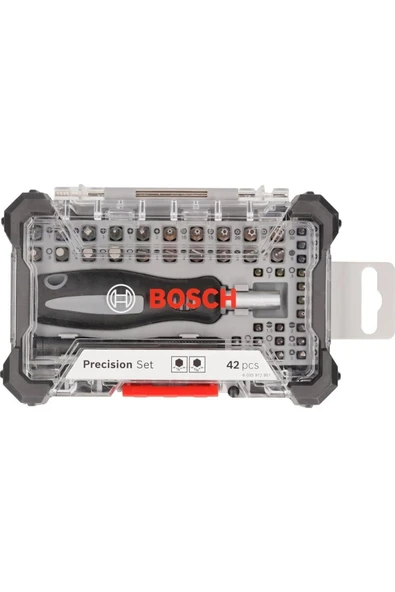 Bosch 42 Parça Hassas Vidalama Ucu Seti - Resim 2